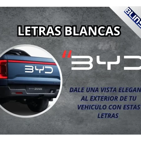 Letras Vinil Blanco Tapa Dmo Byd Shark 2025 - Image 2