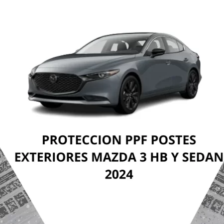 Protector Bl Postes Exteriores Para Mazda 3 Hb Y Sedan 2024 - Image 2