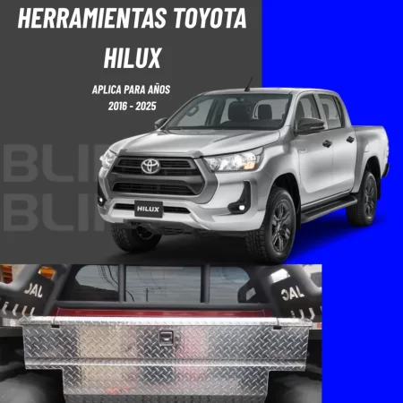 Caja De Herramientas Para Toyota Hilux 2005 - 2025 Aluminio - Image 2