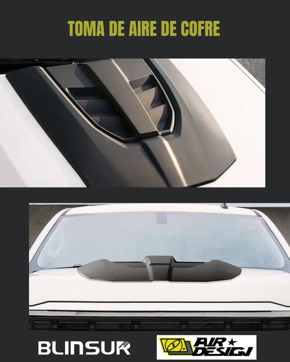 Toma De Aire De Cofre Airdesign Chevrolet Silverado 16-18 - Image 2