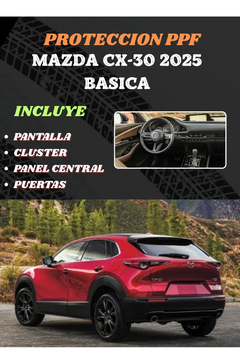 Protección P.centra, Pantalla Y Cluster Mazda Cx30 2025 - Image 2