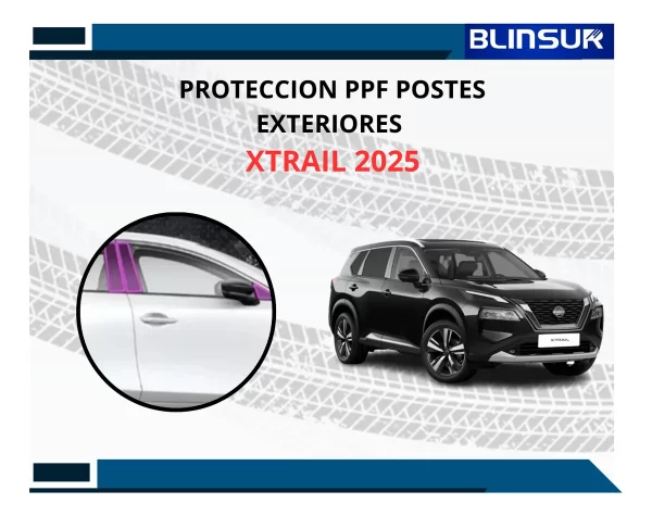 Protector Bl Postes Exteriores Para Xtrail 2025