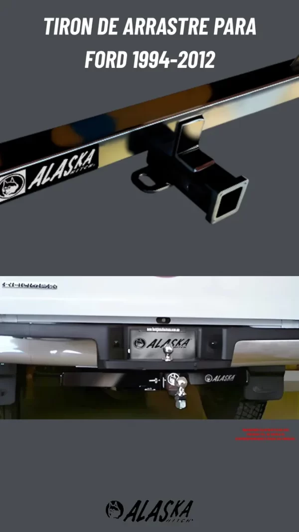 Tirón De Enganche Ford Ranger 1994-2012 Negro