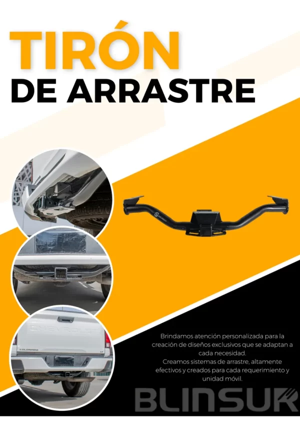 Tiron Jalon De Arrastre Para Chevrolet Colorado 2015 - 2024