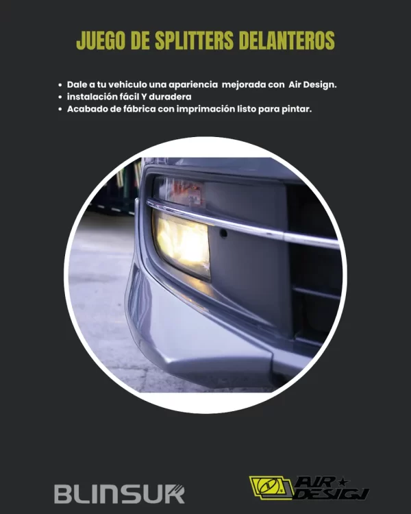 Juego De Splitters Delanteros Vw Beetle 2012  2020