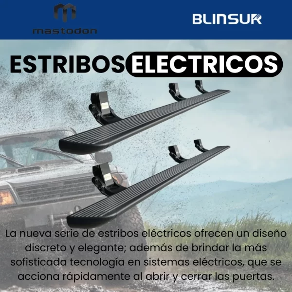 Estribos Electricos Mastodon Ford F150 Lobo 2019 - 2023 +