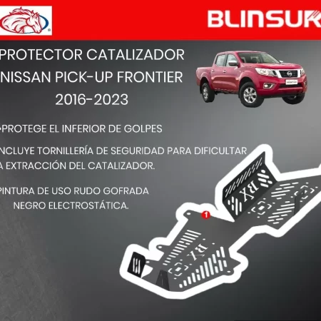 Protector Catalizador Nissan  Frontier Pick-up 2023 - Image 2