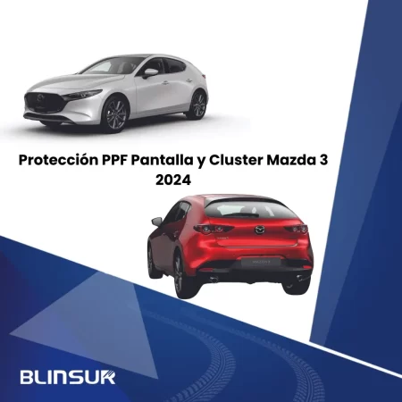 Protector Pantalla Y Clúster Compatible Con Mazda 3 2024 - Image 2
