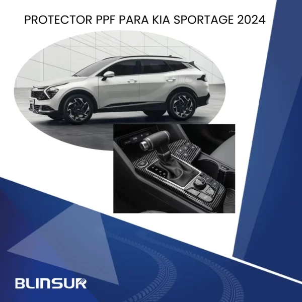 Protección Bl P. Central Y 4 Puertas Para Kia Sportage 2024