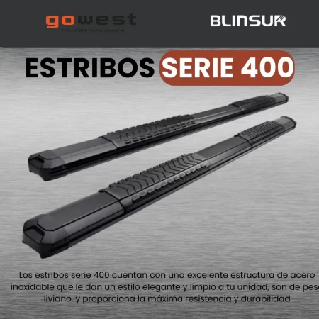 Estribos Serie 400 Acero Para Ram 1500 Limited 2019 - 2023 - Image 2