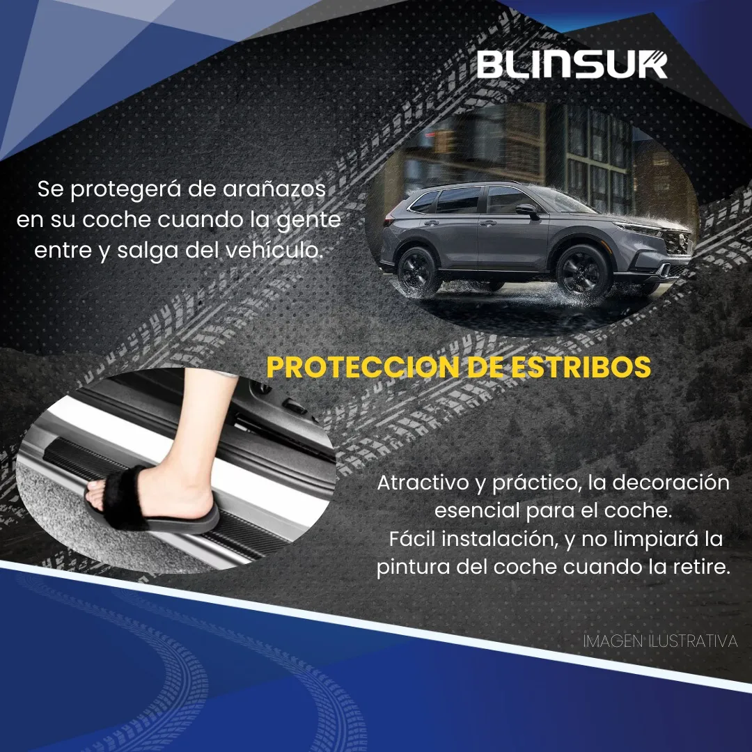 Sticker Protección De Estribos Puertas Para Honda Cr-v - Image 2