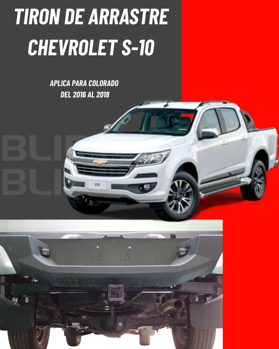 Tiron Jalon De Arrastre Para Chevrolet S10 2016 - 2018 Bronx - Image 2
