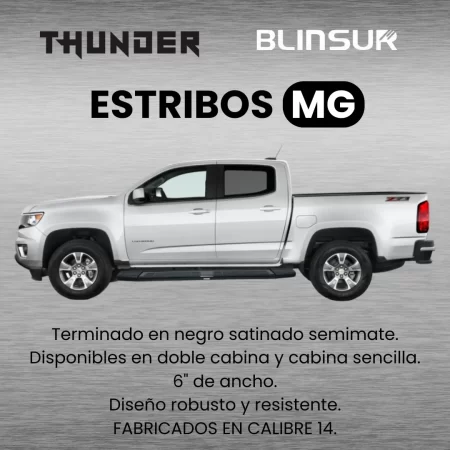 Estribos Mg Para Ford Lobo F150 Doble Cabina 2004 - 2014 - Image 2