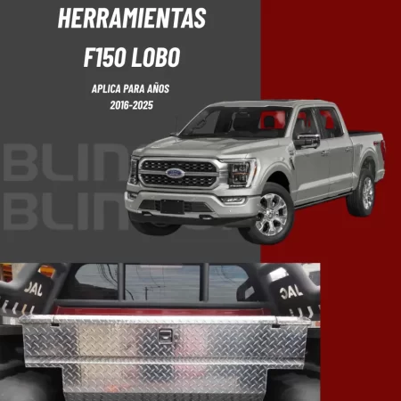 Caja De Herramientas Ford F-150 Lobo 2016-2024+ C/resaques - Image 2