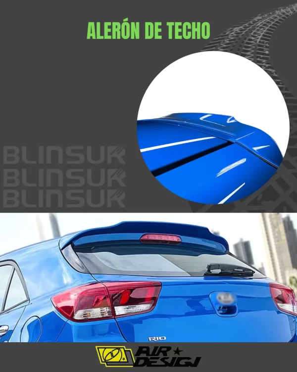 Alerón De Techo Kia Rio 2018 - 2023