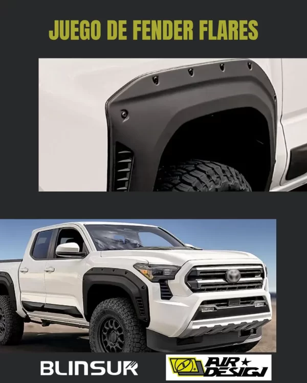 Juego De Cantoneras Toyota Tacoma 2024