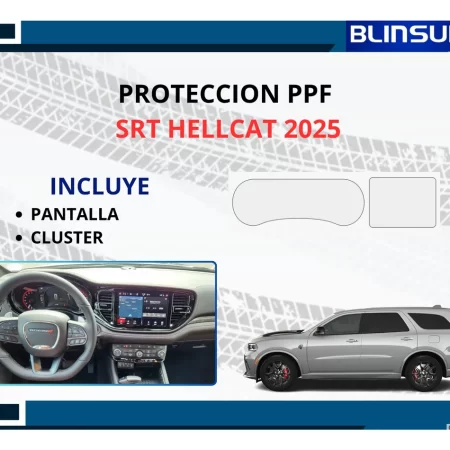 Protección Ppf Pantalla Y Clúster Para Srt Hellcat 2025 - Image 2