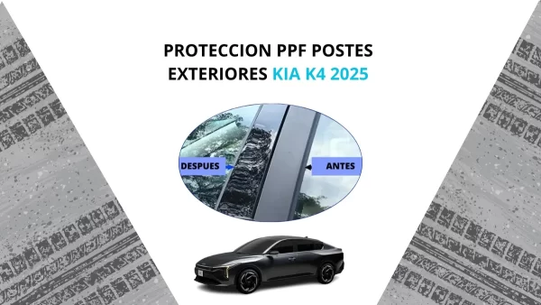 Protector Bl Postes Exteriores Para Kia K4 2025