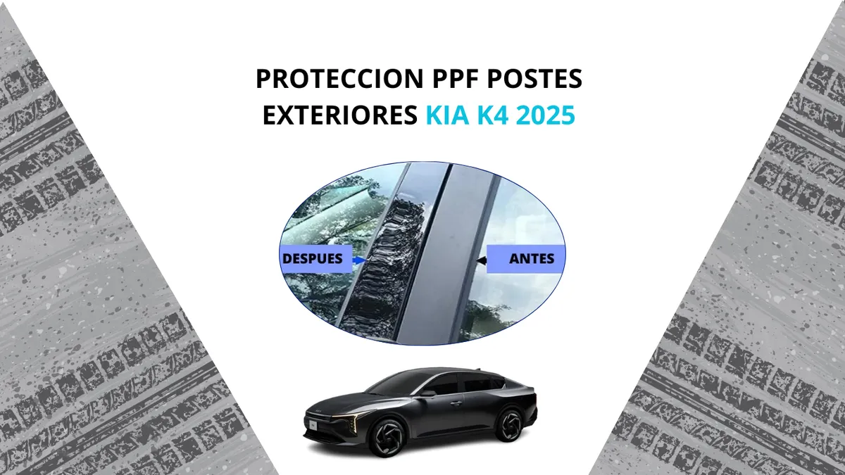 Protector Bl Postes Exteriores Para Kia K4 2025 - Image 2