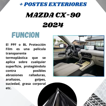Ppf Pantalla Cluster Panel Y Postes Ext. Mazda Cx-90 2024 - Image 2