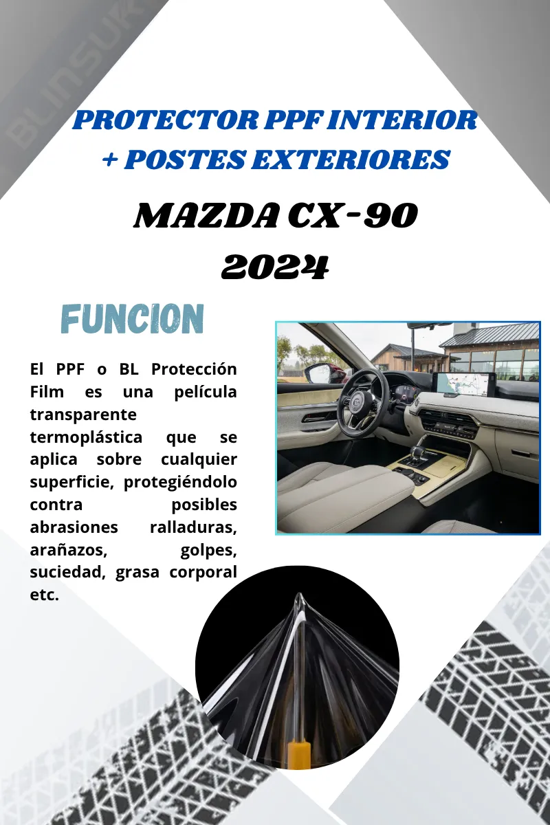 Ppf Pantalla Cluster Panel Y Postes Ext. Mazda Cx-90 2024 - Image 2