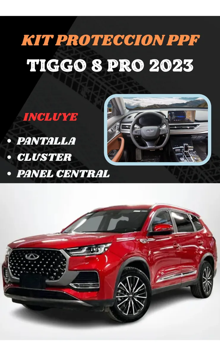 Protección Ppf Pantalla Cluster Panel Para Tiggo 8 Pro 2023 - Image 2