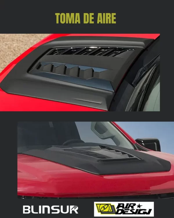 Toma De Aire Para Chev Silverado 1500 2019 - 2025 Airdesign