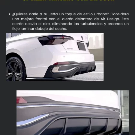 Spoiler Trasero Con Difusor, Vw Jetta 2022-2025 - Image 2
