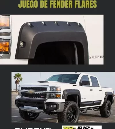 Cantoneras Remaches Airdesign Chevrolet Silverado 2014-2018 - Image 2