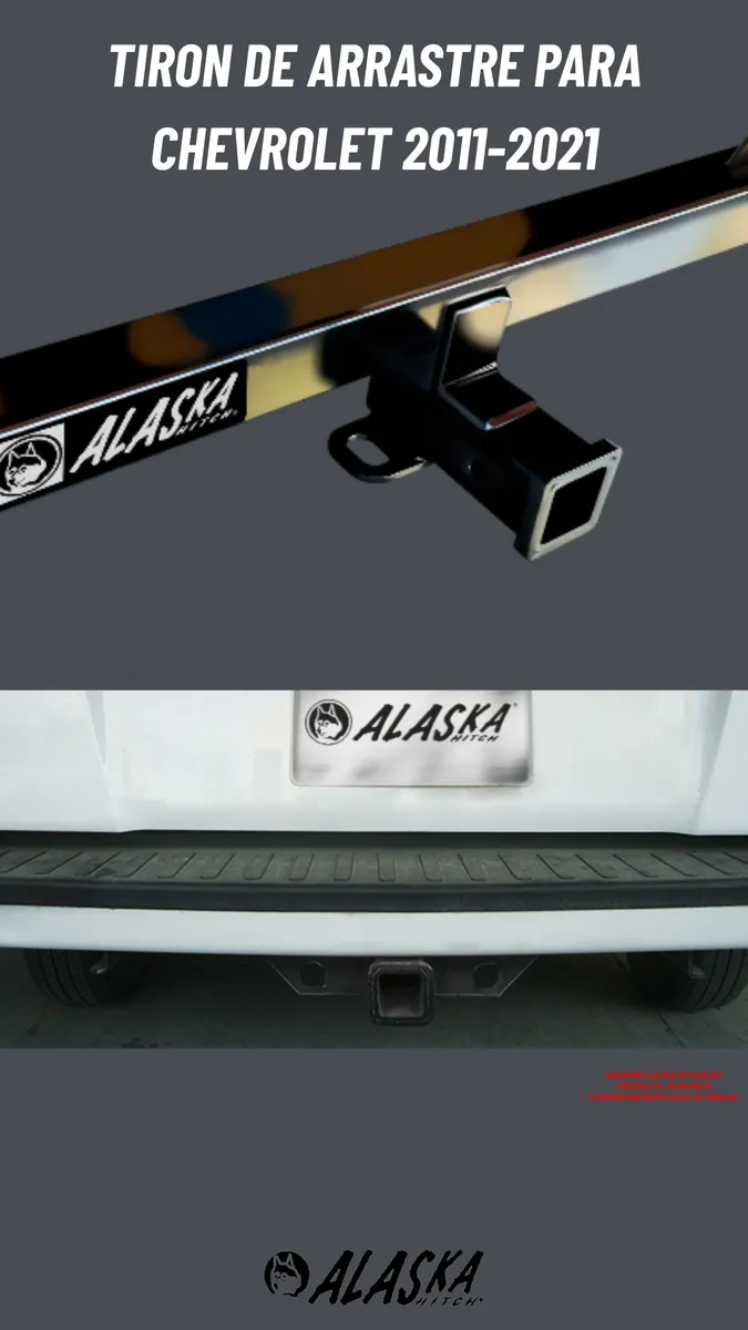 Tirón De Enganche Chevrolet Equinox 2011-2017 Alaska - Image 2