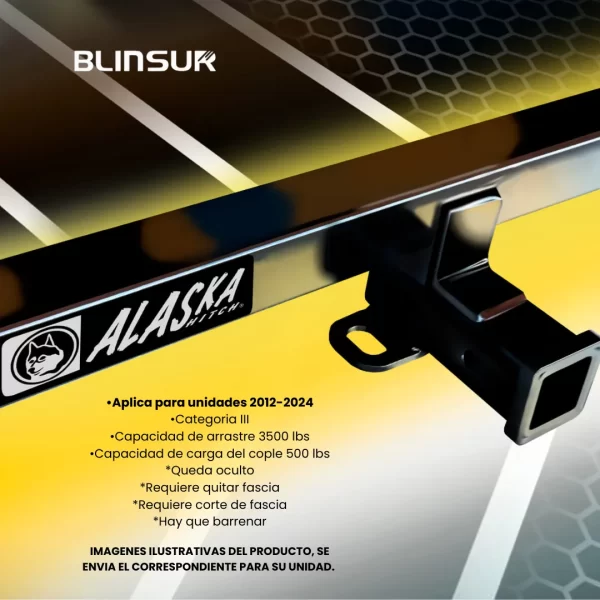 Tirón Jalón De Arrastre Renault Duster 2012-2024 Alaska