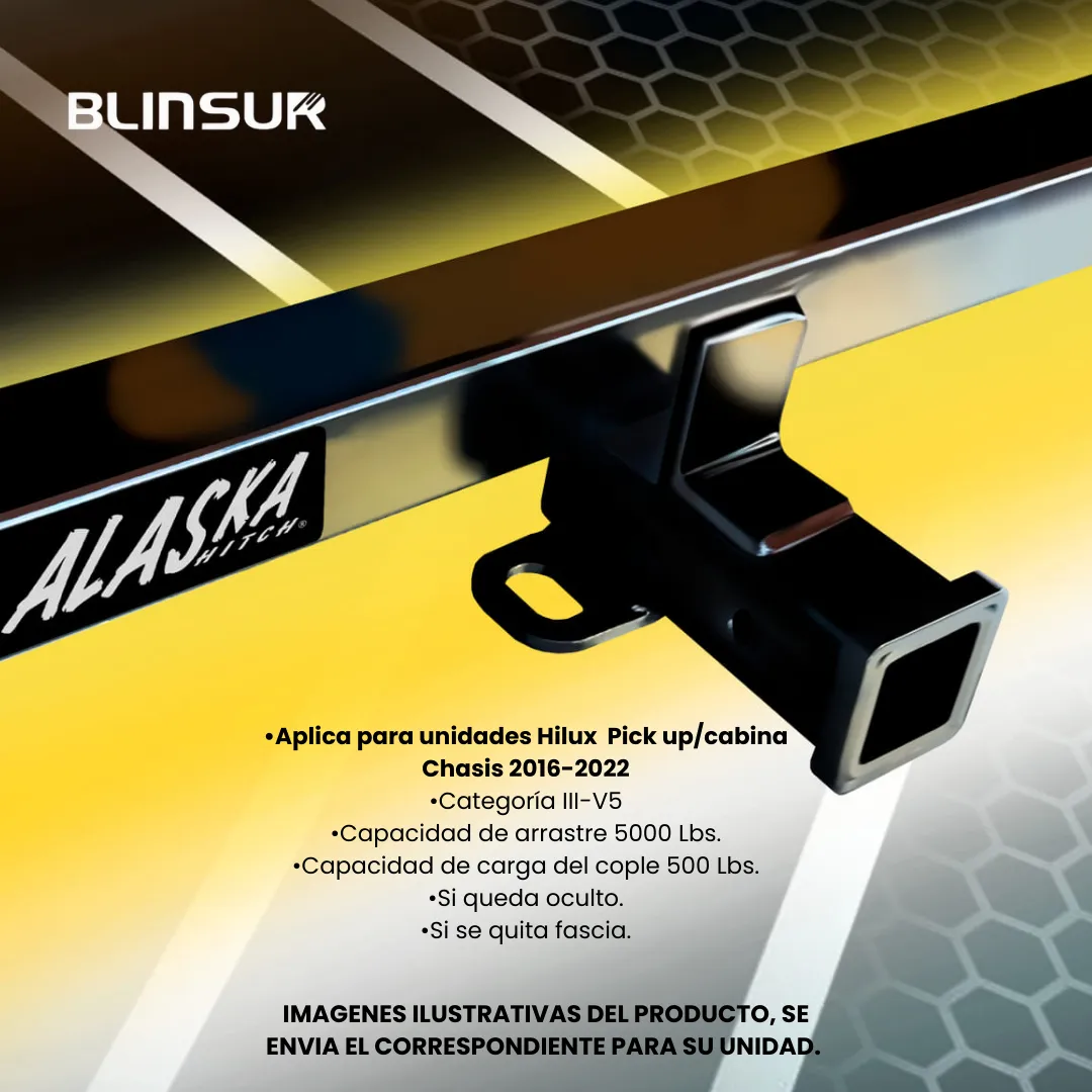 Tirón Jalón De Arrastre Toyota Hilux Chasis/cabina 2016-2021 - Image 2