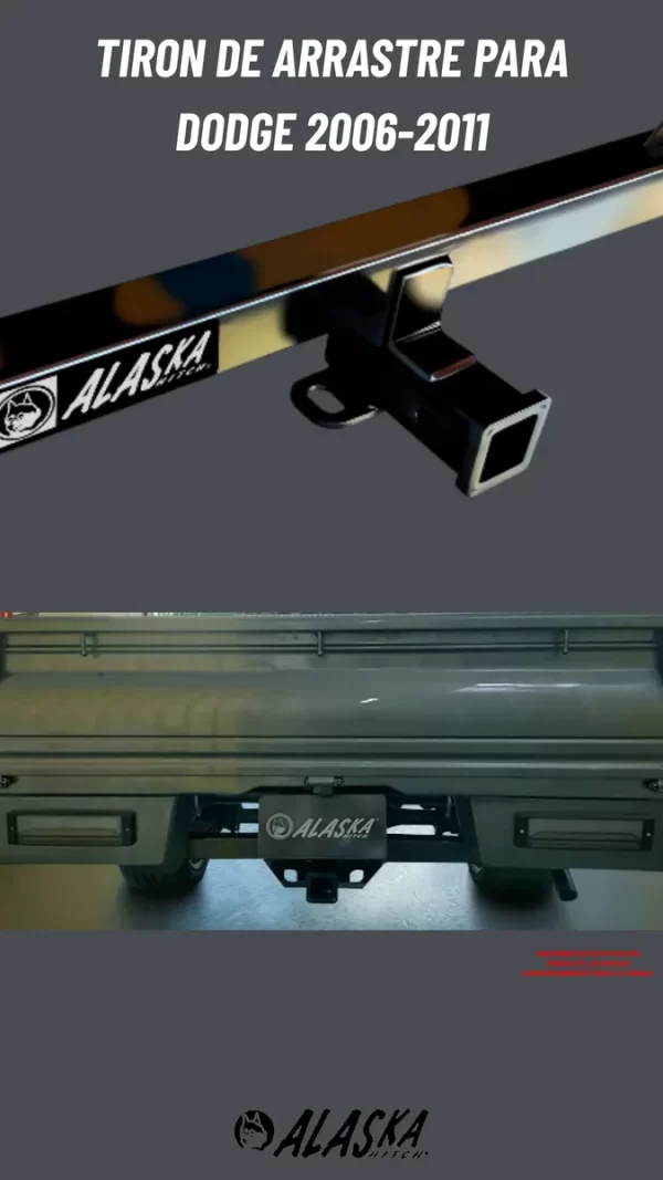 Tirón De Enganche Dodge H100 Chasis/cabina 2006-2011