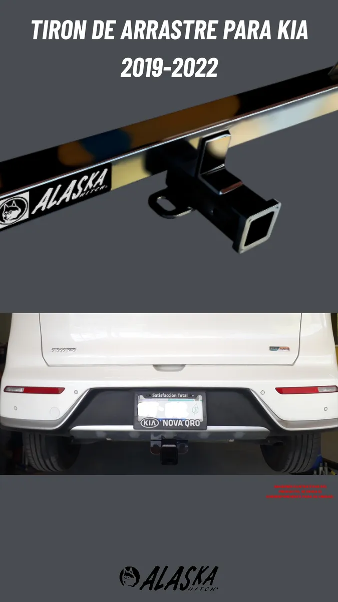 Tirón De Arrastre Jalón Kia Niro 2019-2022 Negro - Image 2