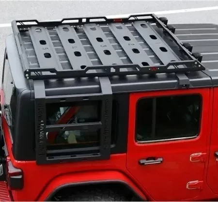 Canastilla Jeep Wrangler Jl Spyder Portaequipaje Metalica - Image 2