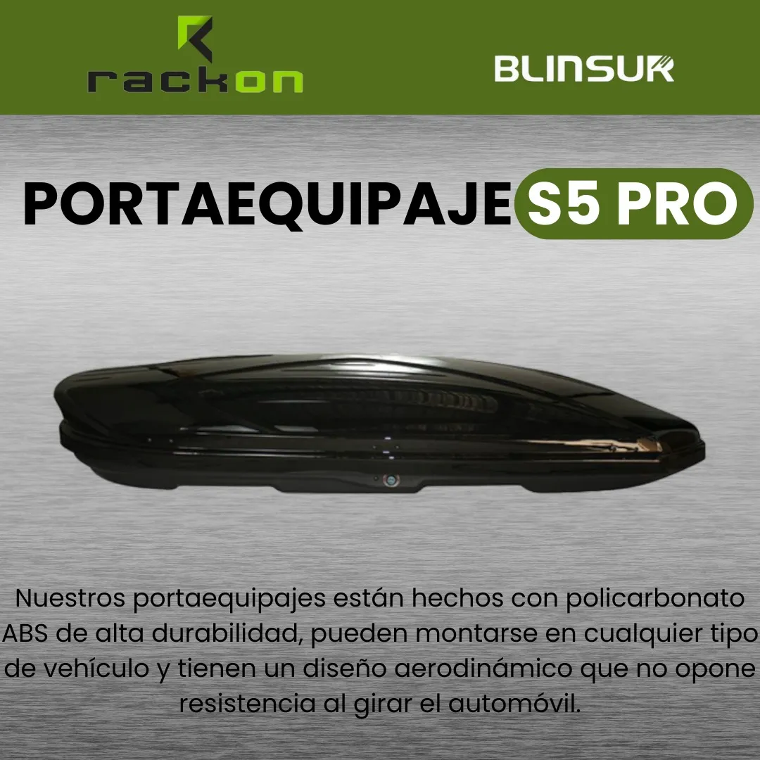 Hamburguesa Portaequipaje S5 Pro Capacidad 520 Litros Rackon - Image 2