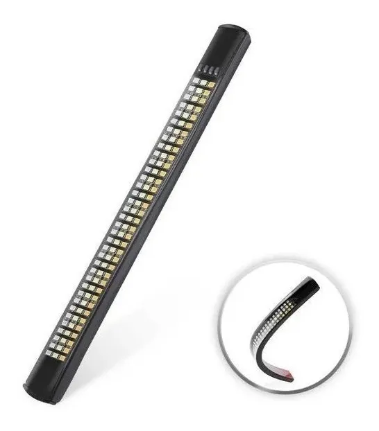 Luz Led Trasera Motocicleta Mictuning  Triple Señal De Giro