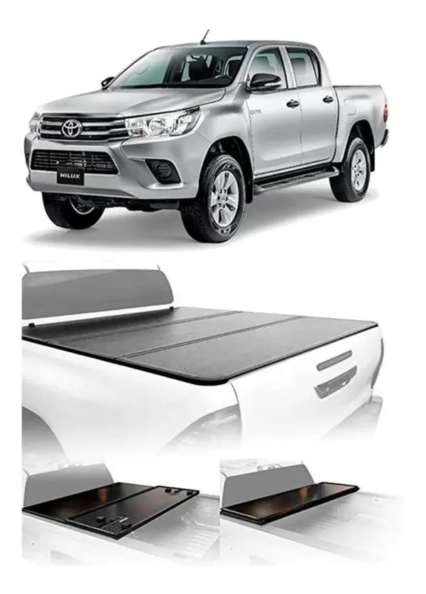 Tapa De Batea Triptica Nissan Np300 2014 2022 Doble Cabina