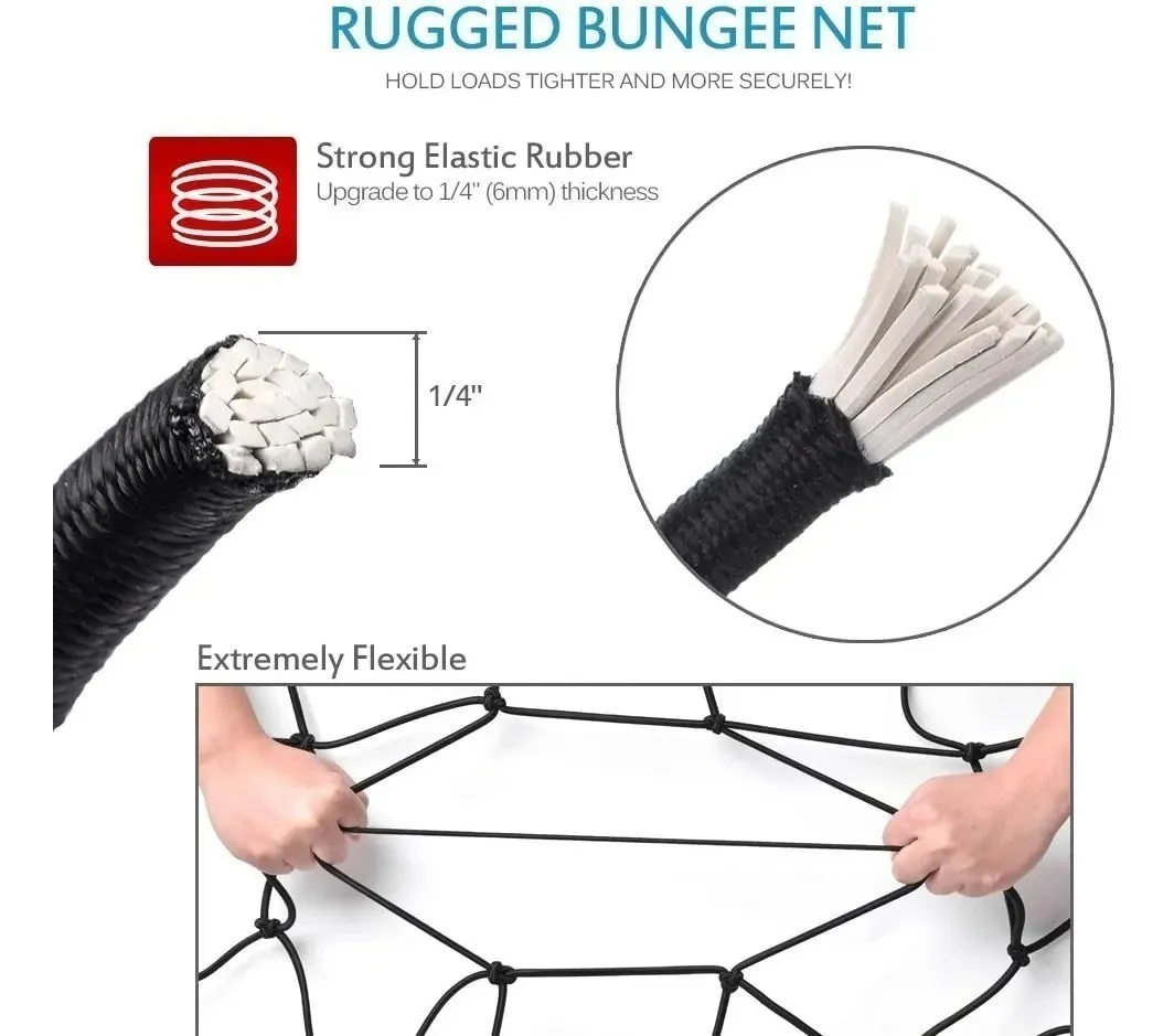 Red De Carga Mictuning 4.9 X 5.9 Para Camioneta Suv Remolque - Image 2