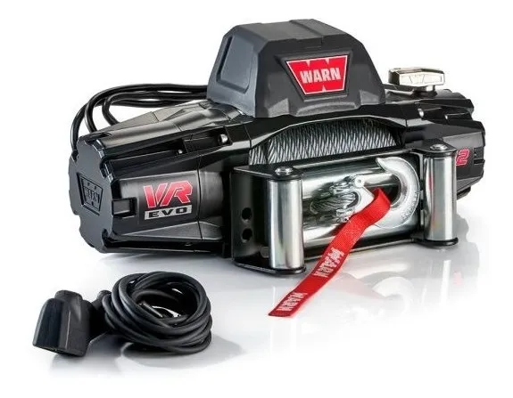 Winch Warn 8000 Libras Cuerda De Acero Vr Evo