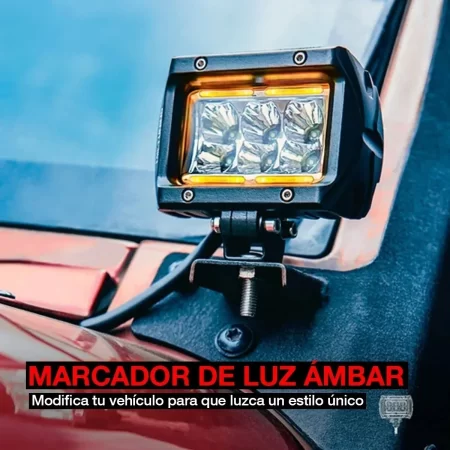 Faros Duallys Led Mictuning 4 Pulgadas Atv Utv Polaris Jeep - Image 2