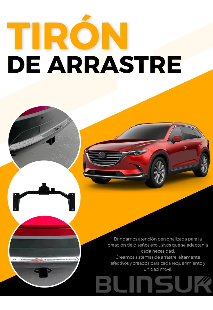 Tirón Jalon De Arrastre Mazda Cx-9 2016 - 2022 + Solden - Image 2
