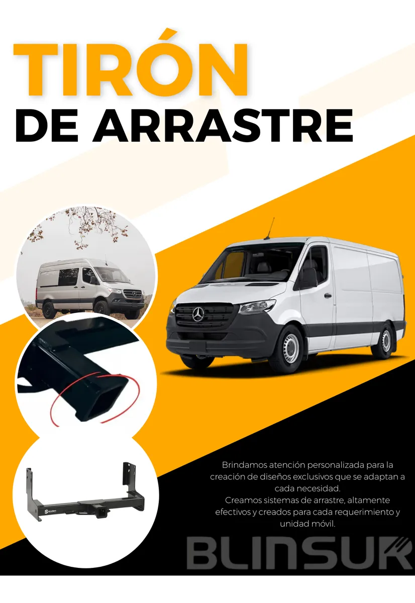 Tirón Jalon De Arrastre Mercedes Benz Sprinter 2007 Al 2024 - Image 2