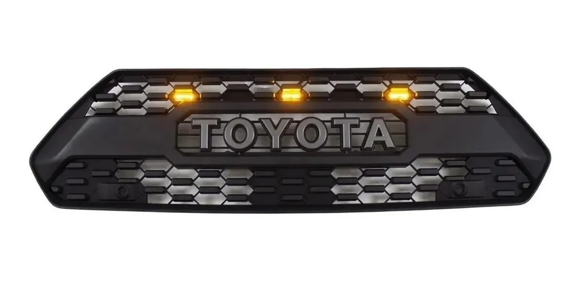 Parrilla Estilo Trd Para Toyota Rav4 2020 Con Luz Led Ambar - Image 2