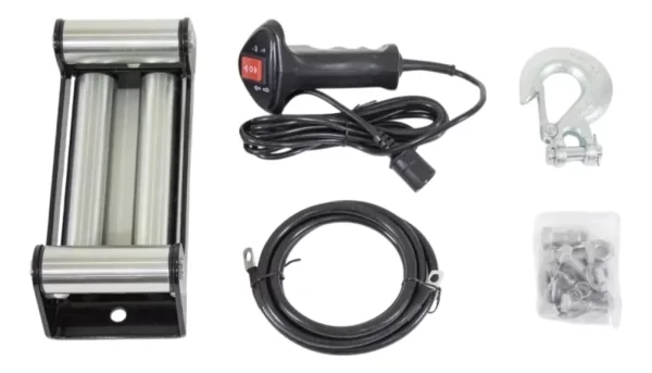 Winch Electrico Jeep Pick Up Cable Acero Off Road  9,500lbs