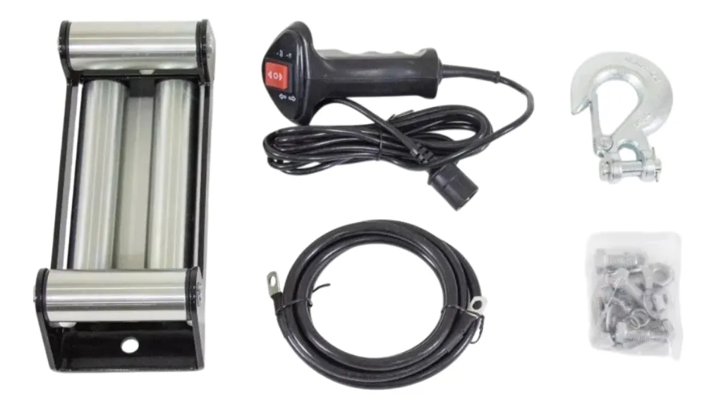 Winch Electrico Jeep Pick Up Cable Acero Off Road  9,500lbs - Image 2