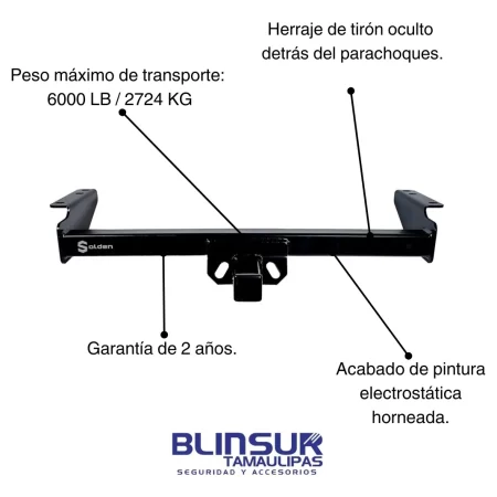 Tiron Jalon De Arrastre Toyota Hilux 2005 - 2023 Solden - Image 2