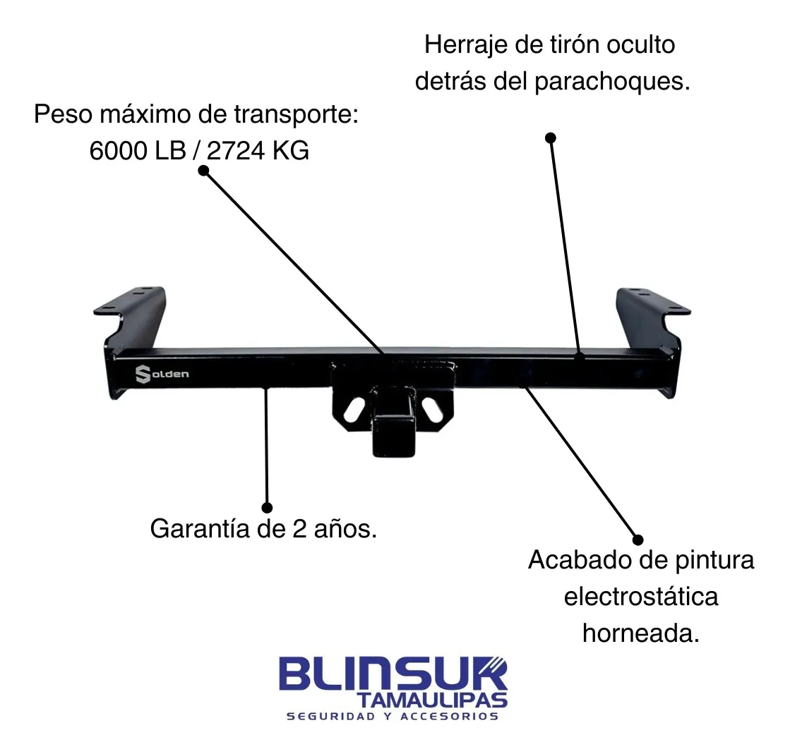 Tiron Jalon De Arrastre Toyota Hilux 2005 - 2023 Solden - Image 2