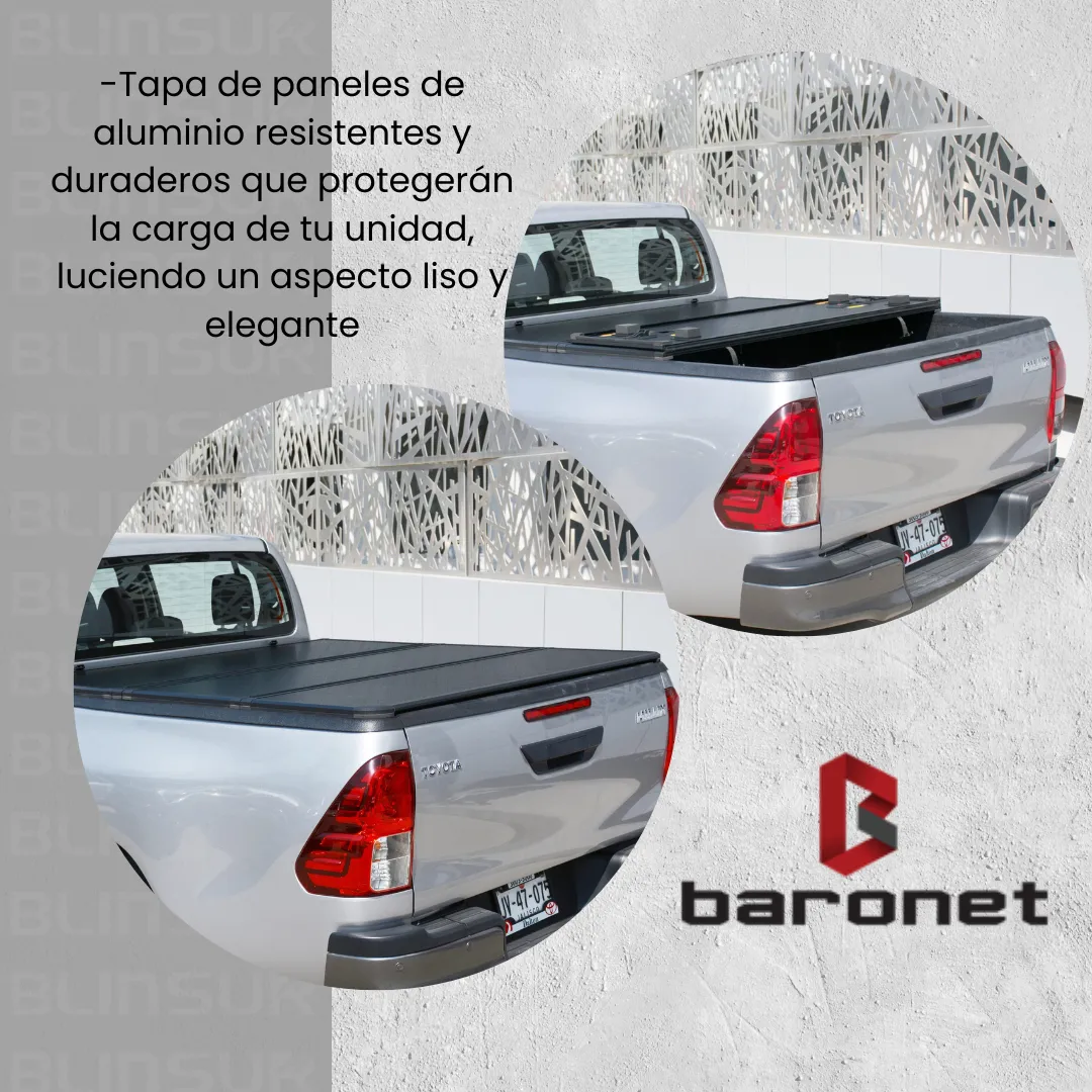 Tapa De Batea 3 Secciones Nissan Np300 Frontier 2021 - 2024 - Image 2