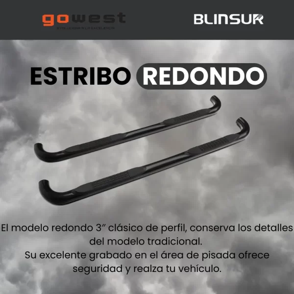 Estribos Tubulares Para Toyota Fj Cruiser 2007 - 2015 Negros